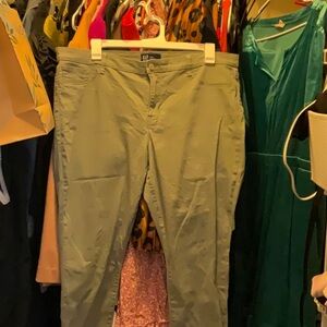 Gap brand olive green jeggings